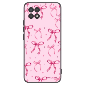 Picasee Realme 8i Hülle - Schwarzes Silikon - Bow Aesthetic