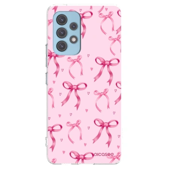Picasee Samsung Galaxy A53 5G A536 Hülle - Transparentes Silikon - Bow Aesthetic