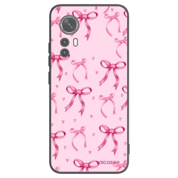 Picasee Xiaomi 12X Hülle - Schwarzes Silikon - Bow Aesthetic
