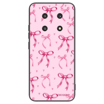 Picasee Honor Magic4 Lite 5G Hülle - Schwarzes Silikon - Bow Aesthetic