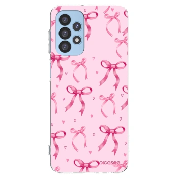Picasee Samsung Galaxy A23 A235F 4G Hülle - Transparentes Silikon - Bow Aesthetic