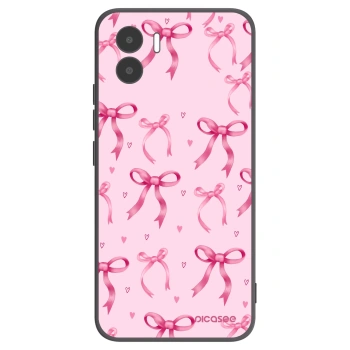 Picasee Xiaomi Redmi A1 Hülle - Schwarzes Silikon - Bow Aesthetic