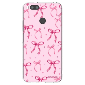 Picasee Xiaomi Redmi A1 Hülle - Transparentes Silikon - Bow Aesthetic