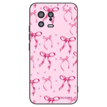 Picasee Xiaomi 13 Hülle - Schwarzes Silikon - Bow Aesthetic