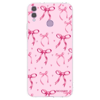 Picasee Honor 8X Hülle - Transparentes Silikon - Bow Aesthetic