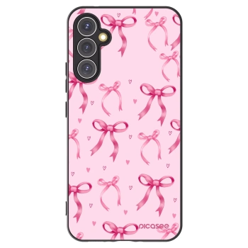 Picasee Samsung Galaxy A34 5G A346B Hülle - Schwarzes Silikon - Bow Aesthetic