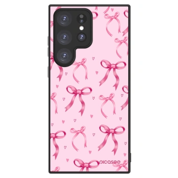 Picasee ULTIMATE CASE PowerShare für Samsung Galaxy S23 Ultra 5G - Bow Aesthetic