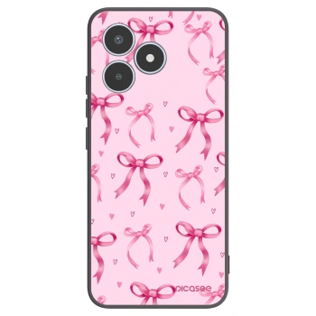 Picasee Realme C53 Hülle - Schwarzes Silikon - Bow Aesthetic