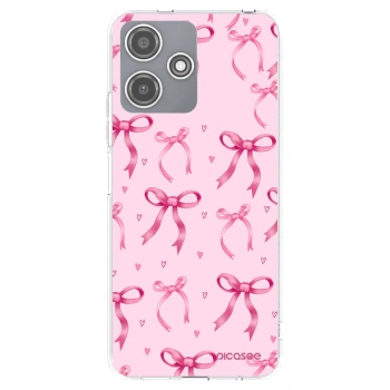 Picasee Xiaomi Redmi 12 5G Hülle - Transparentes Silikon - Bow Aesthetic