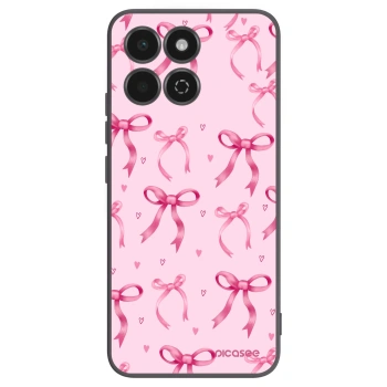 Picasee Honor 200 Smart 5G Hülle - Schwarzes Silikon - Bow Aesthetic