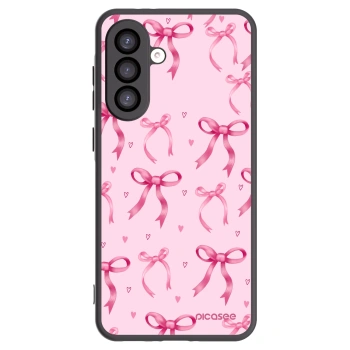 Picasee Samsung Galaxy A26 5G A266B Hülle - Schwarzes Silikon - Bow Aesthetic