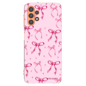 Picasee Samsung Galaxy A13 5G Hülle - Transparentes Silikon - Bow Aesthetic