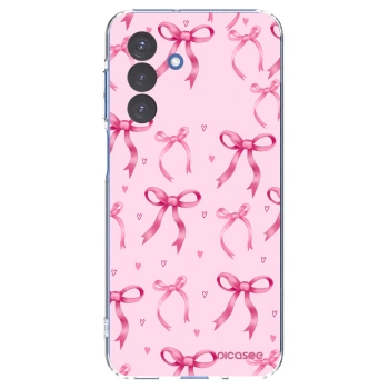 Picasee Samsung Galaxy A17 5G Hülle - Transparentes Silikon - Bow Aesthetic