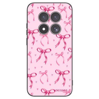 Picasee Xiaomi Redmi Note 15 Pro 5G Hülle - Schwarzes Silikon - Bow Aesthetic