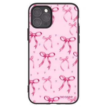 Picasee Apple iPhone 11 Pro Hülle - Schwarzes Silikon - Bow Aesthetic