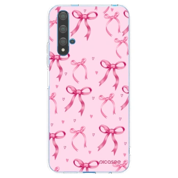 Picasee Huawei Nova 5T Hülle - Transparentes Silikon - Bow Aesthetic