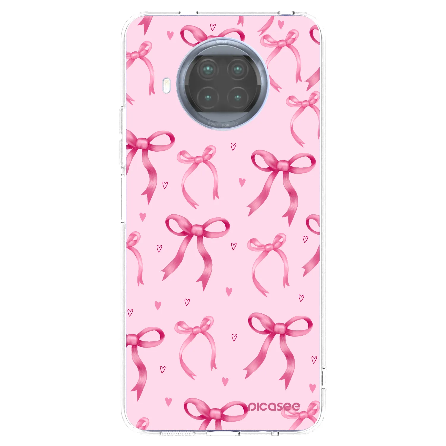 Picasee Xiaomi Mi 10T Lite Hülle - Transparentes Silikon - Bow Aesthetic