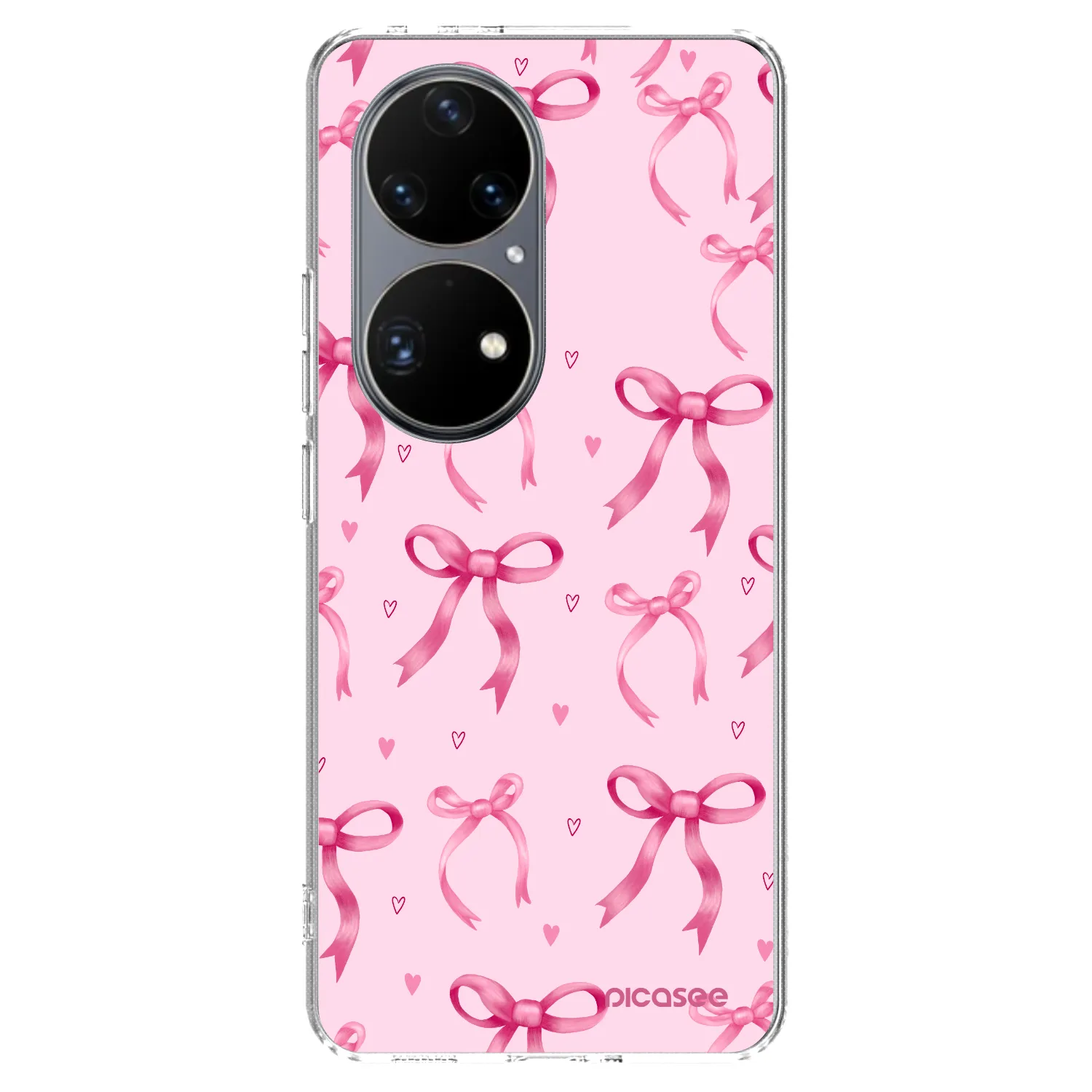 Picasee Huawei P50 Hülle - Transparentes Silikon - Bow Aesthetic