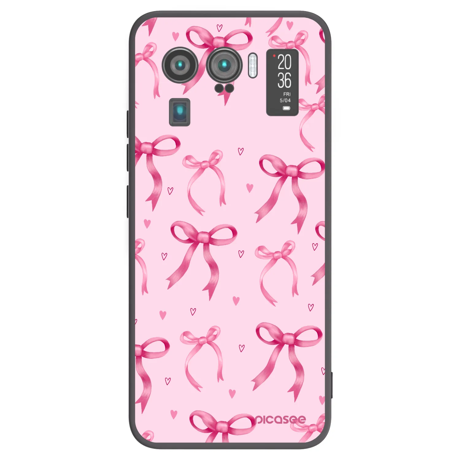 Picasee Xiaomi Mi 11 Ultra Hülle - Schwarzes Silikon - Bow Aesthetic