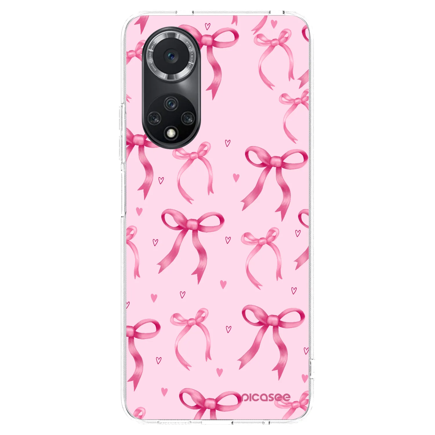 Picasee Huawei Nova 9 SE Hülle - Transparentes Silikon - Bow Aesthetic