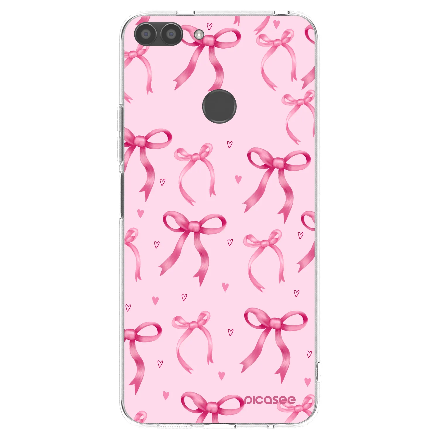 Picasee Huawei P Smart Hülle - Transparentes Silikon - Bow Aesthetic