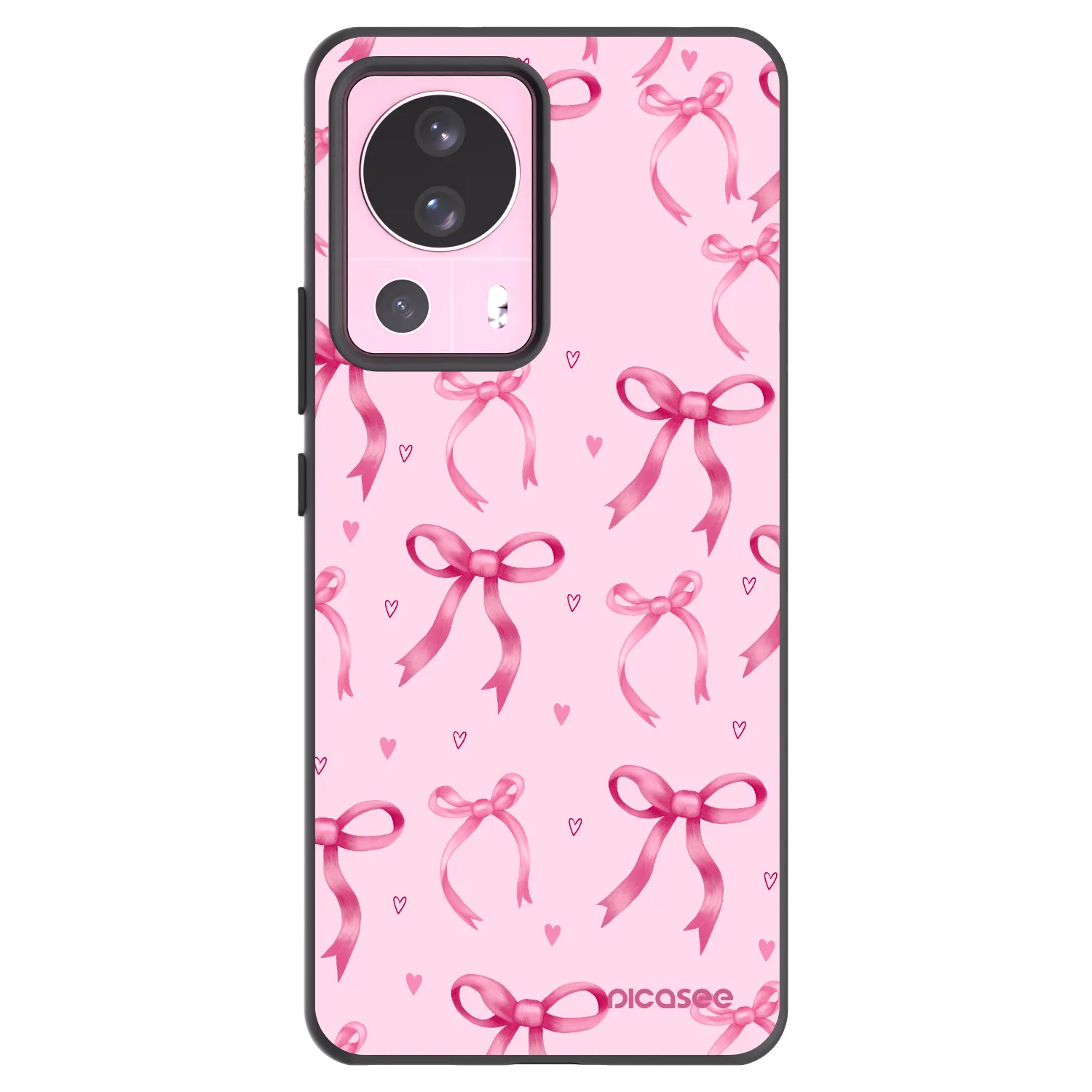 Picasee Xiaomi 13 Lite Hülle - Schwarzes Silikon - Bow Aesthetic