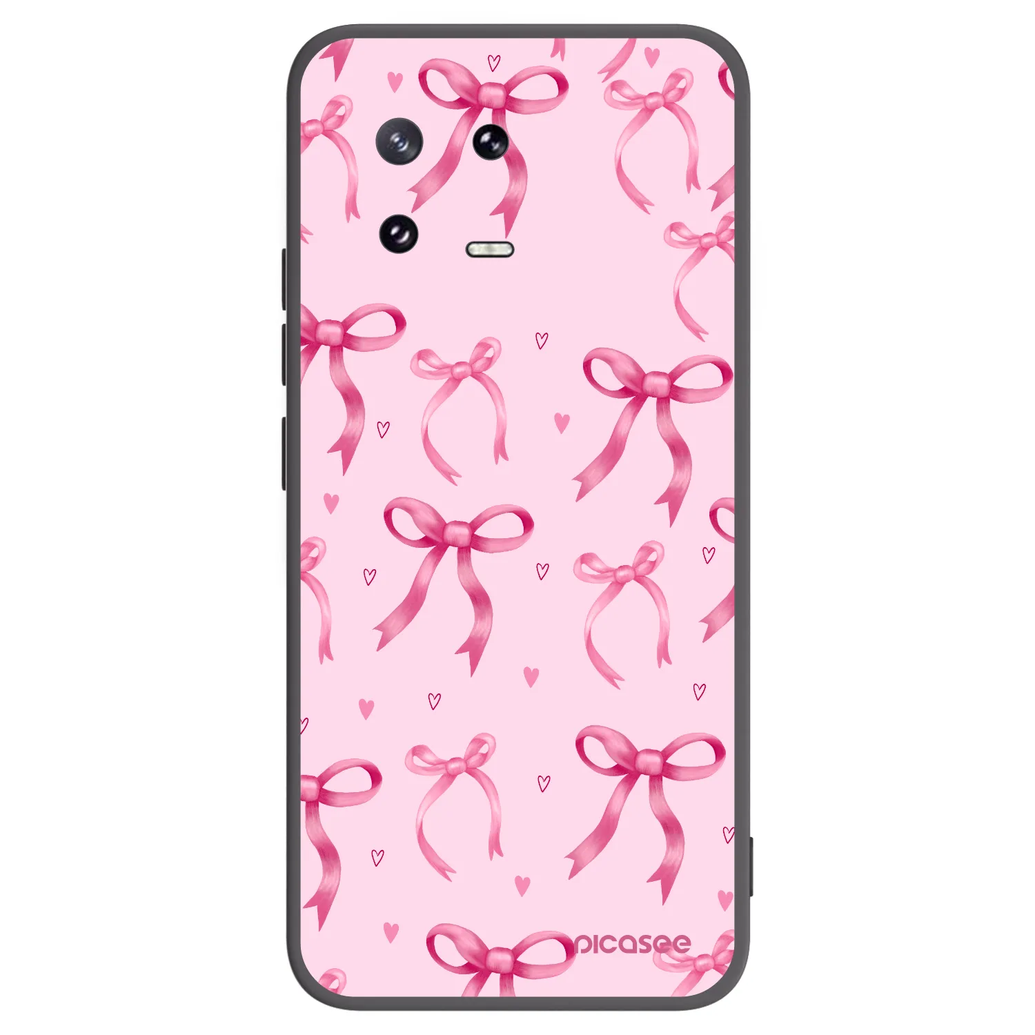 Picasee Xiaomi 13 Pro Hülle - Schwarzes Silikon - Bow Aesthetic