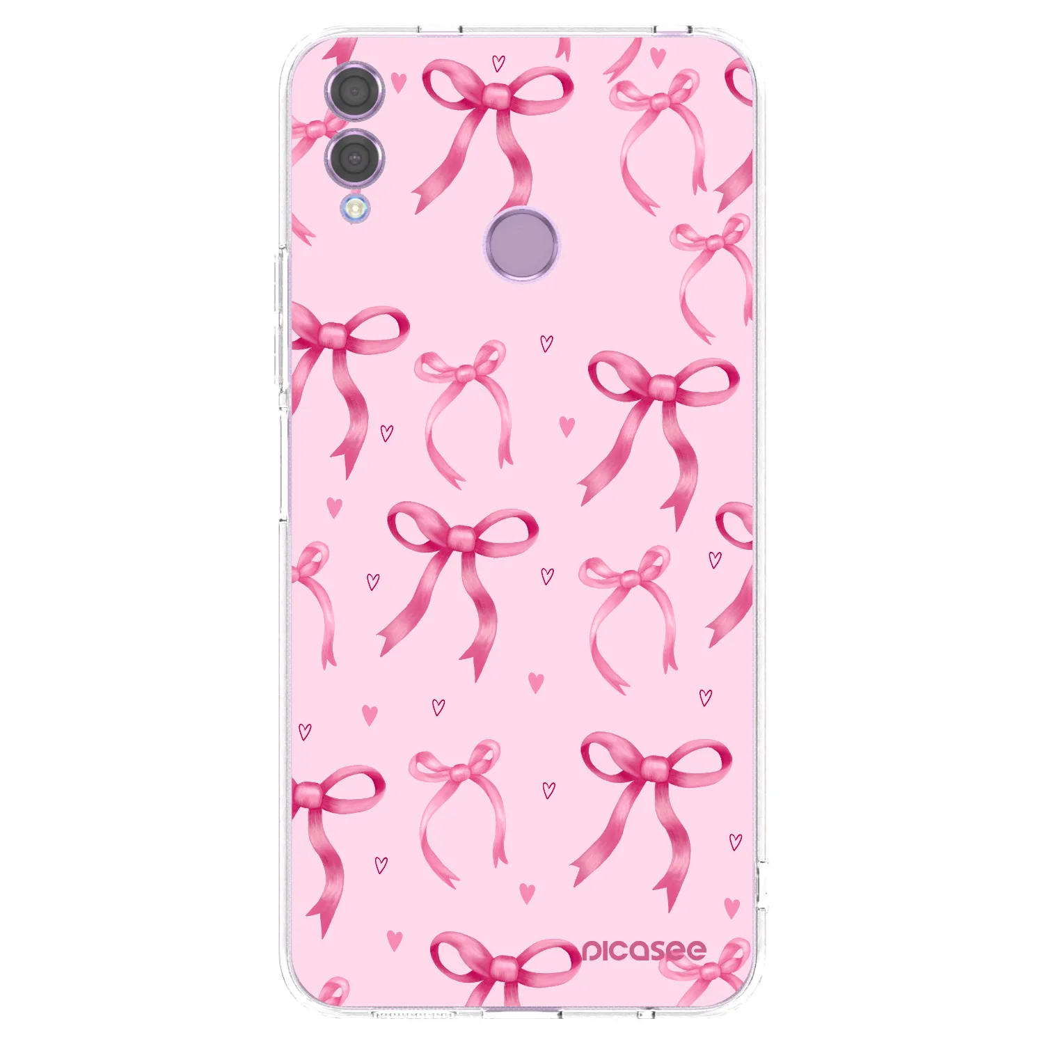 Picasee Honor 8X Hülle - Transparentes Silikon - Bow Aesthetic
