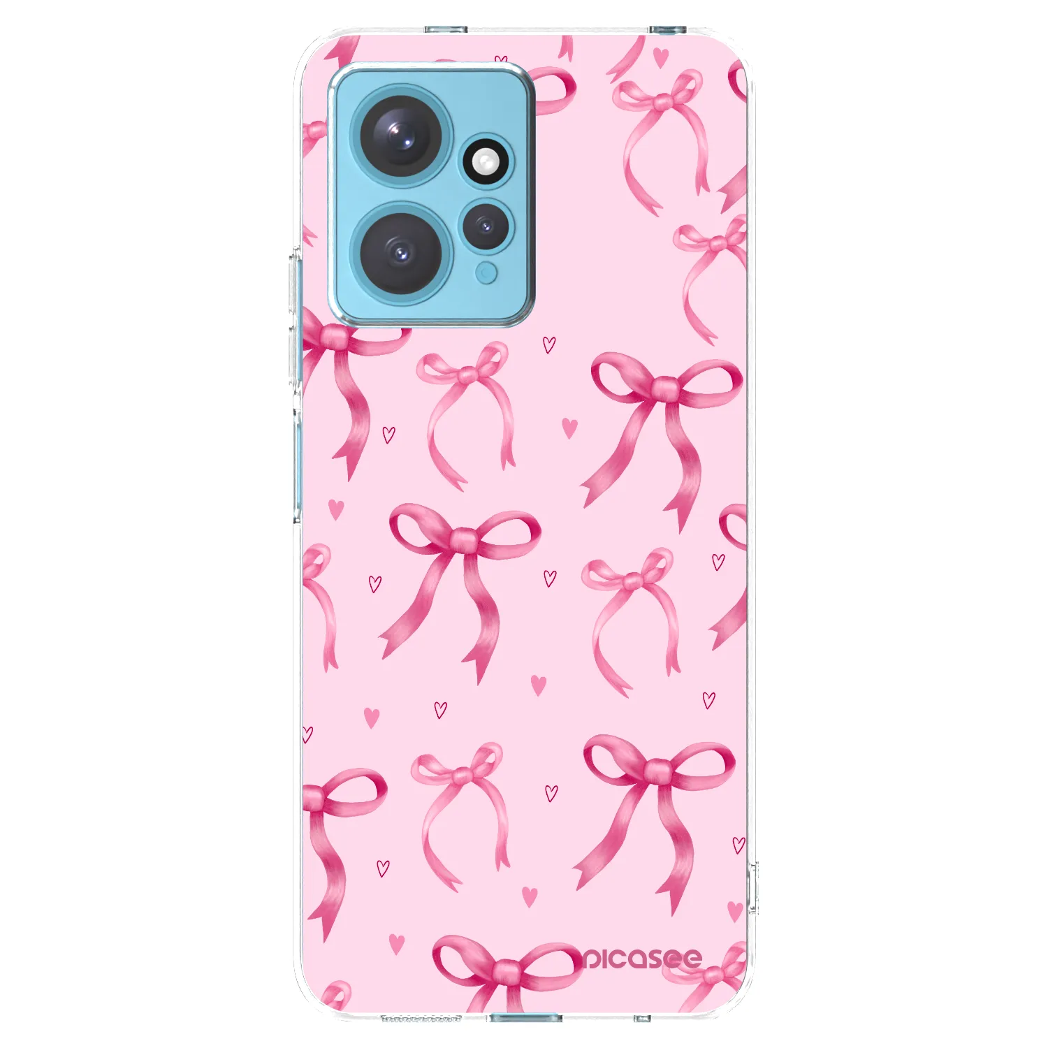 Picasee Xiaomi Redmi Note 12 4G Hülle - Transparentes Silikon - Bow Aesthetic