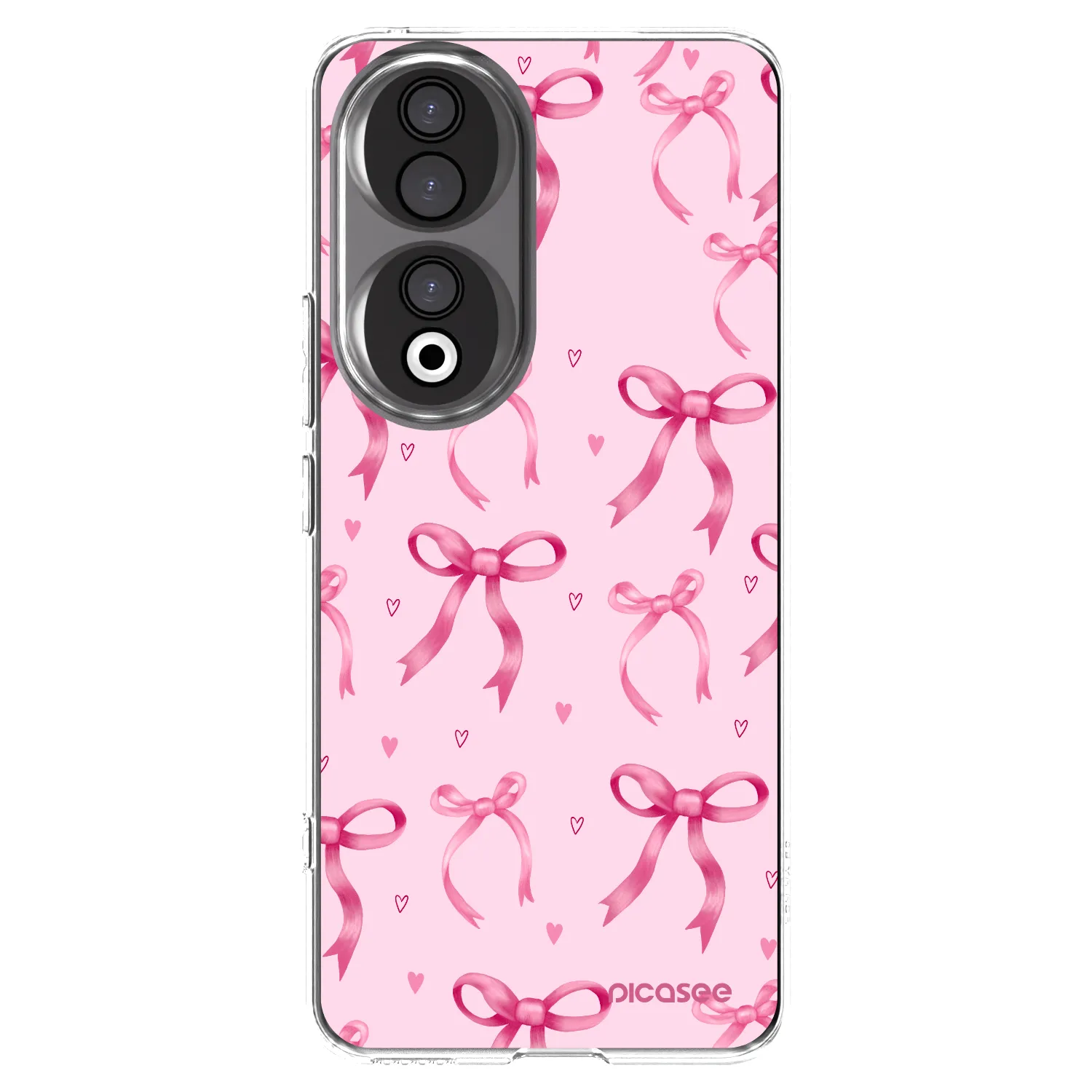 Picasee Honor 90 5G Hülle - Transparentes Silikon - Bow Aesthetic