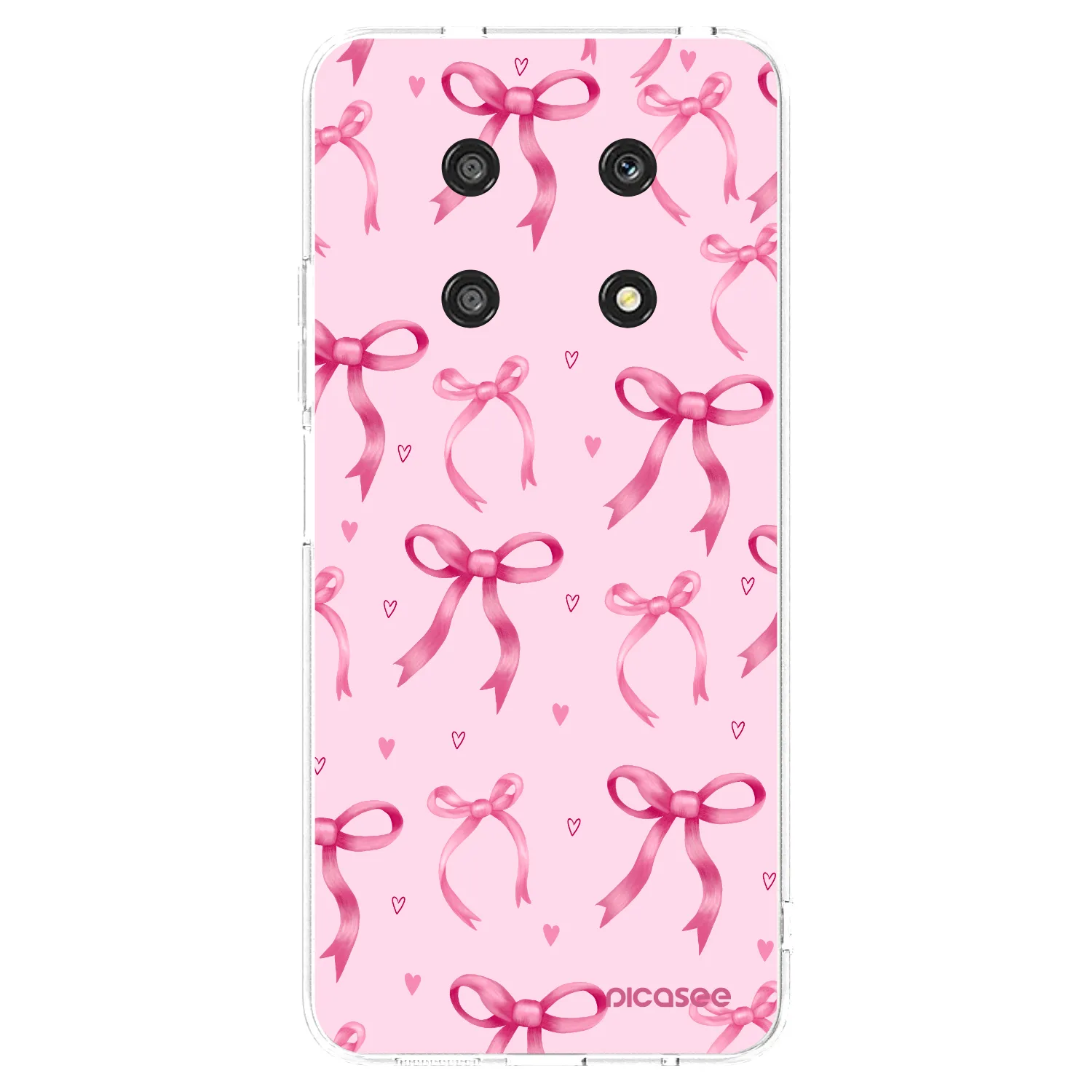 Picasee Honor Magic4 Lite 5G Hülle - Transparentes Silikon - Bow Aesthetic