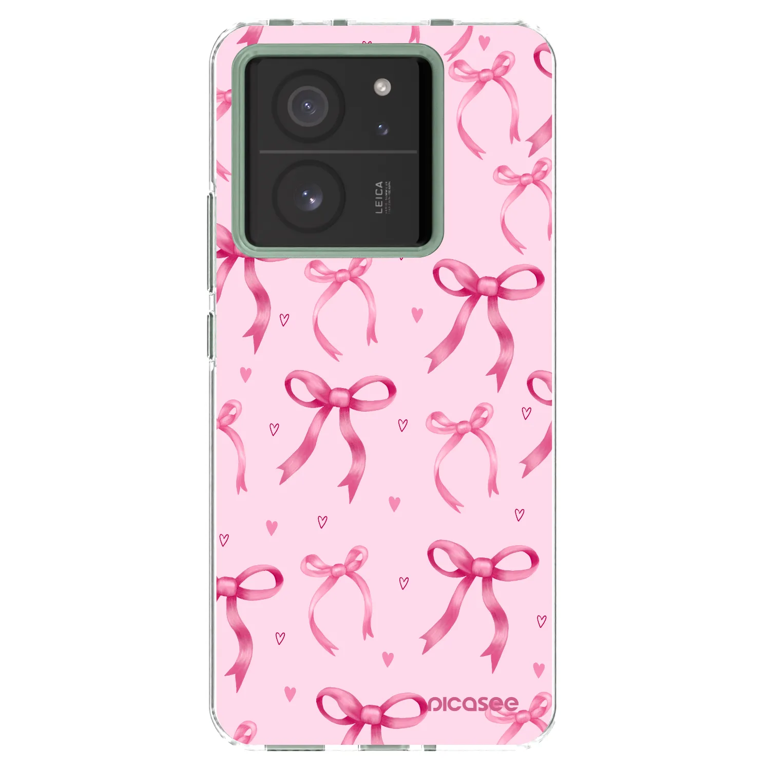 Picasee Xiaomi 13T Pro Hülle - Transparentes Silikon - Bow Aesthetic