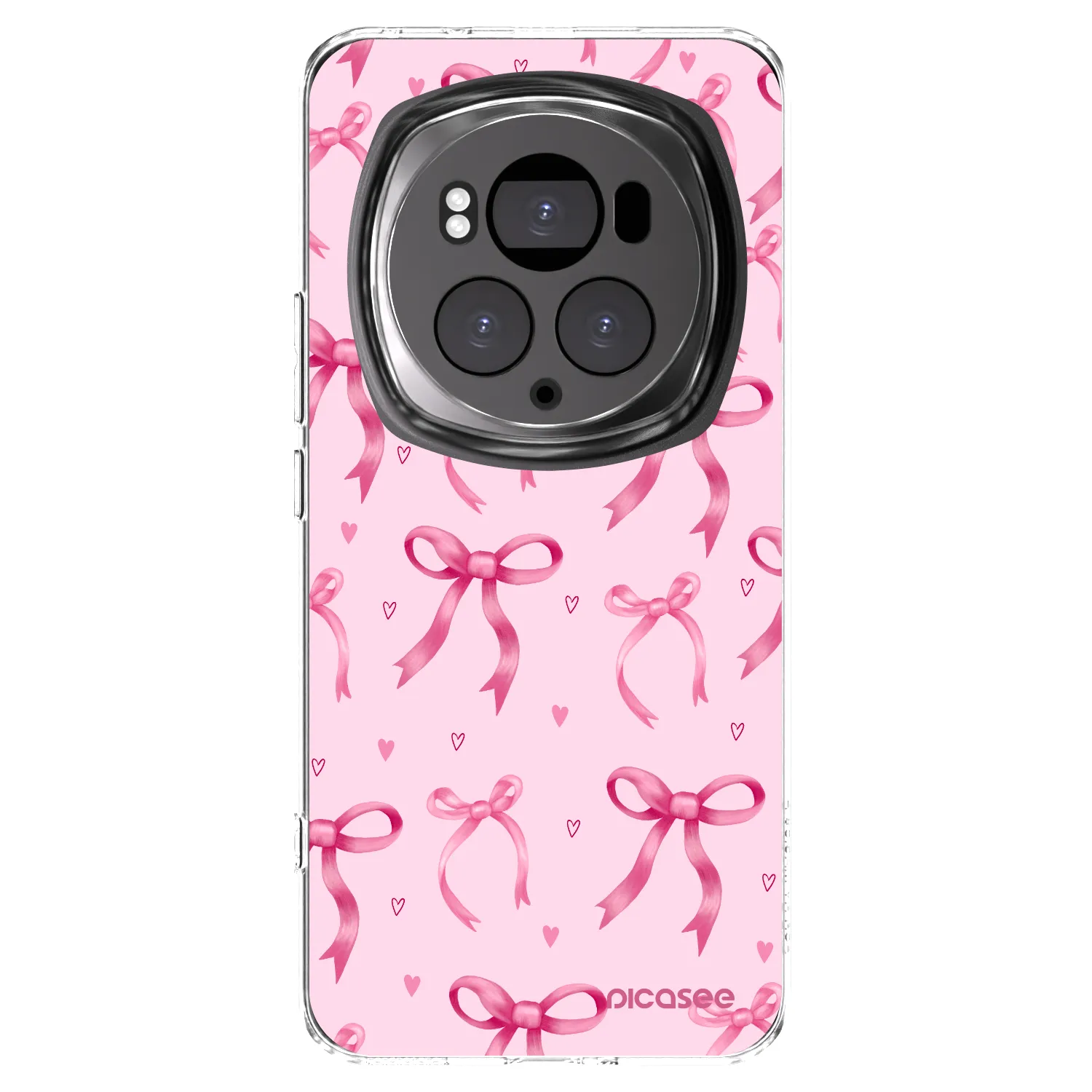 Picasee Honor Magic6 Pro Hülle - Transparentes Silikon - Bow Aesthetic