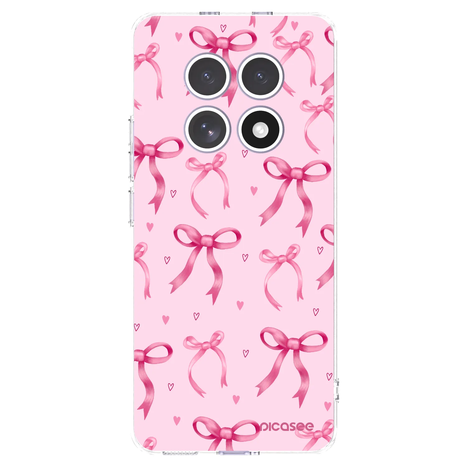 Picasee Xiaomi Redmi Note 15 Hülle - Transparentes Silikon - Bow Aesthetic