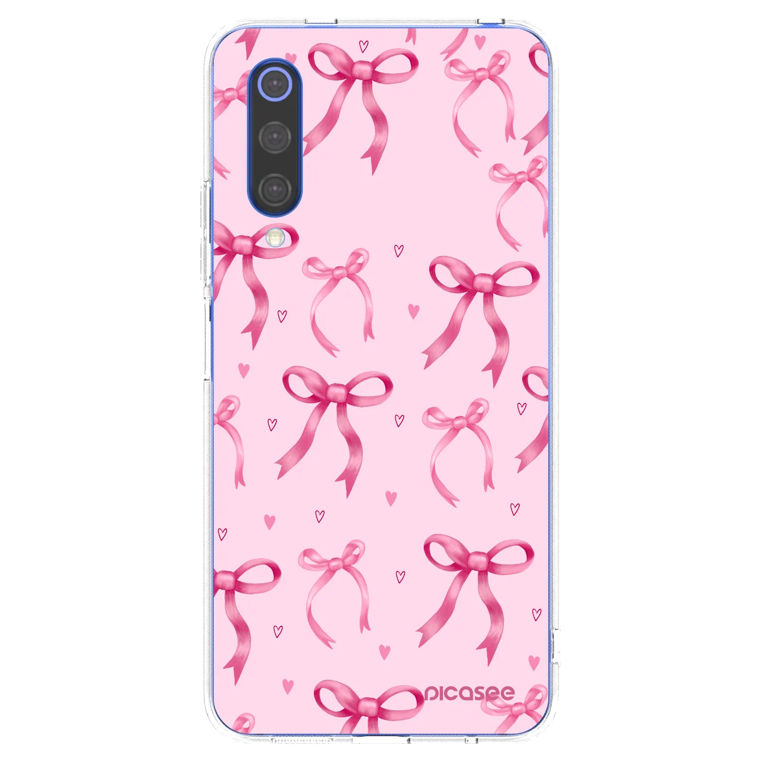 Picasee Xiaomi Mi 9 SE Hülle - Transparentes Silikon - Bow Aesthetic