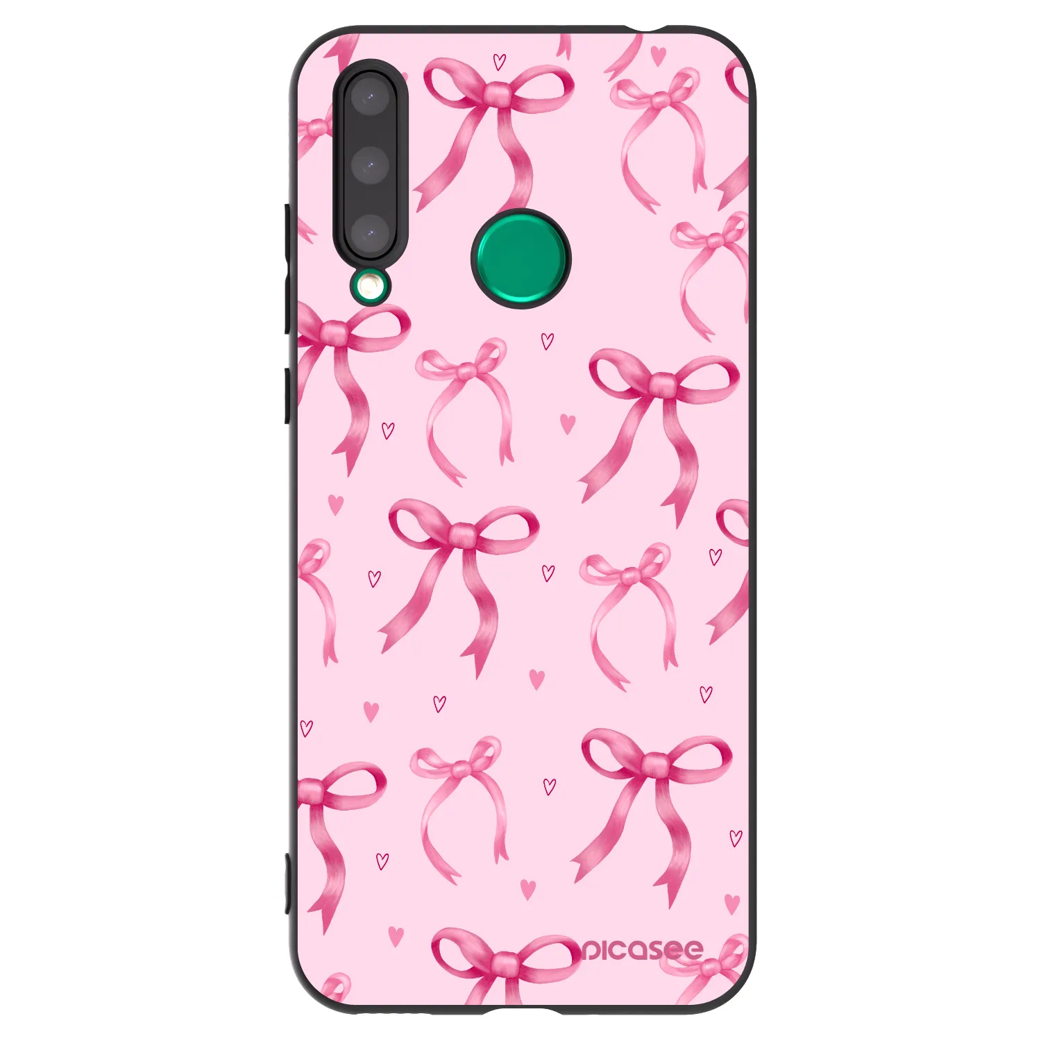 Picasee Honor 20 Lite Hülle - Schwarzes Silikon - Bow Aesthetic