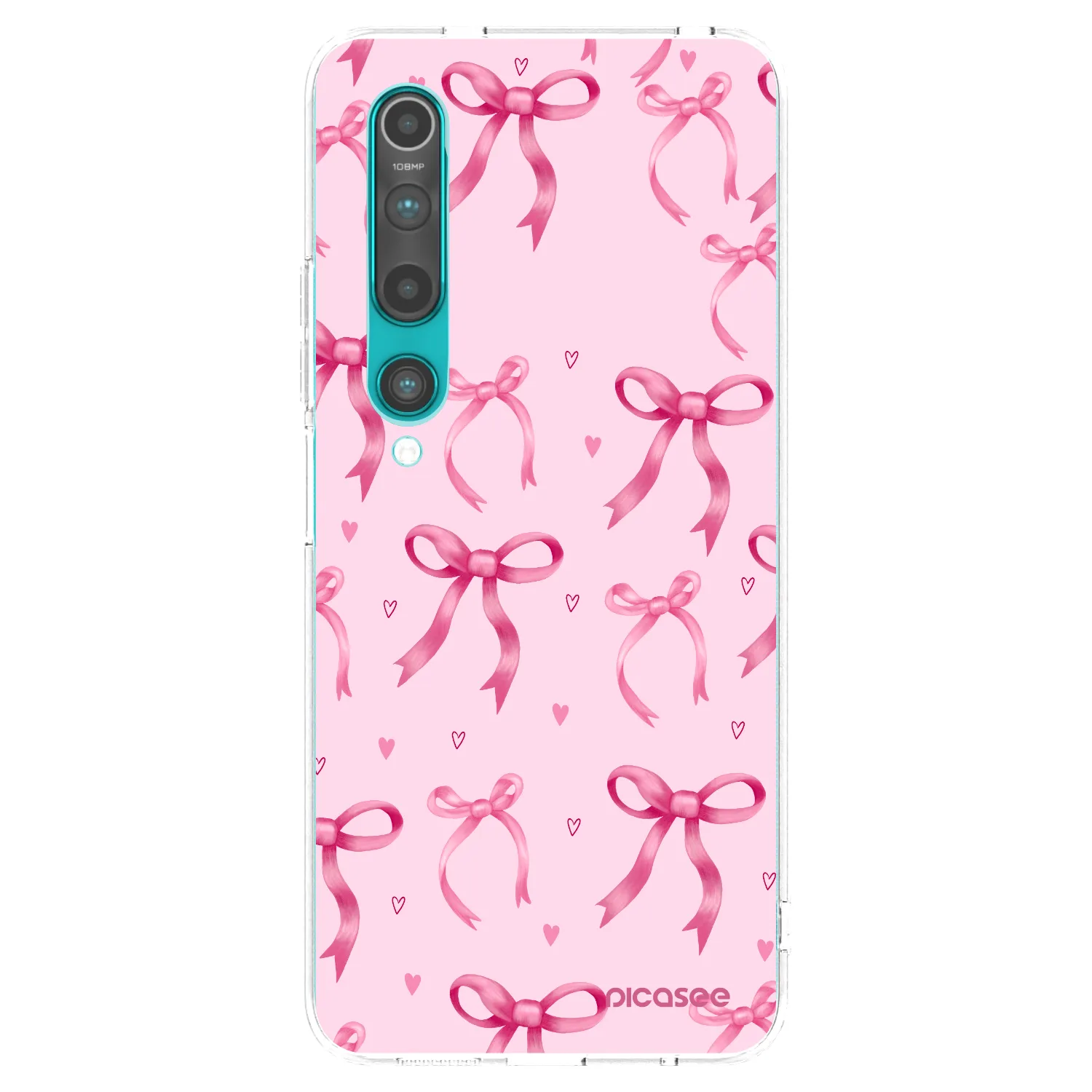 Picasee Xiaomi Mi 10 Hülle - Transparentes Silikon - Bow Aesthetic