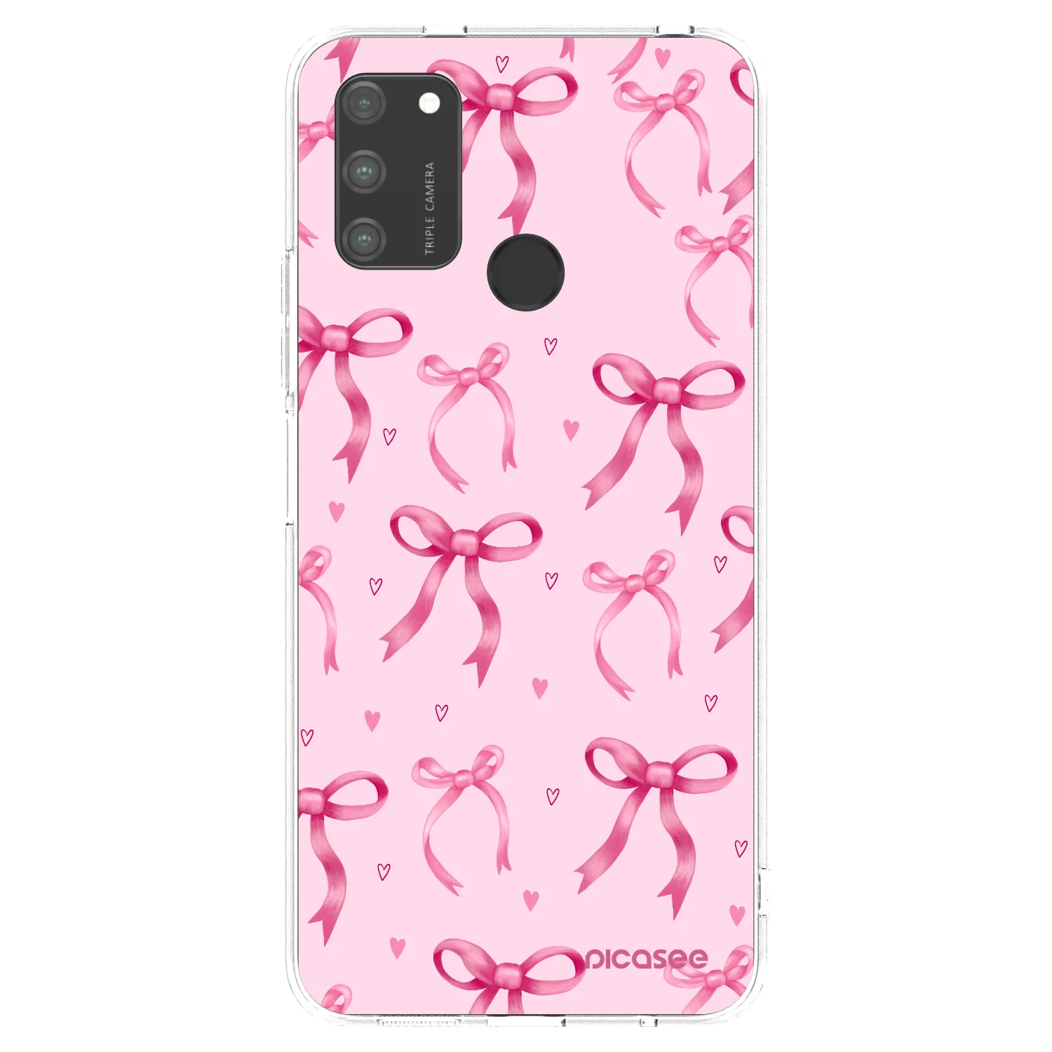 Picasee Honor 9A Hülle - Transparentes Silikon - Bow Aesthetic