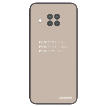 Picasee Xiaomi Mi 10T Lite Hülle - Schwarzes Silikon - Positive Vibes