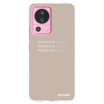 Picasee Xiaomi 13 Lite Hülle - Transparentes Silikon - Positive Vibes