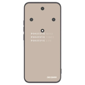 Picasee Honor Magic5 Lite 5G Hülle - Schwarzes Silikon - Positive Vibes