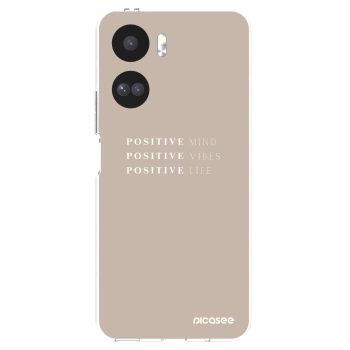 Picasee Honor 90 Lite 5G Hülle - Transparentes Silikon - Positive Vibes