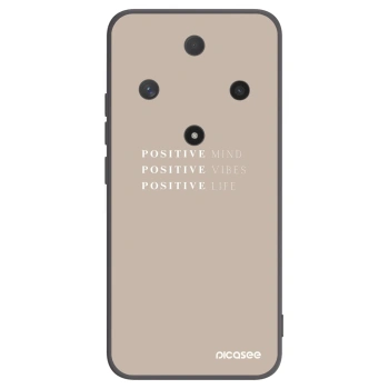 Picasee Honor Magic6 Lite 5G Hülle - Schwarzes Silikon - Positive Vibes