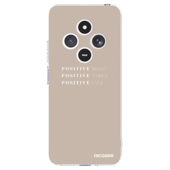 Picasee Xiaomi Redmi 14C Hülle - Transparentes Silikon - Positive Vibes