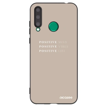 Picasee Honor 20 Lite Hülle - Schwarzes Silikon - Positive Vibes