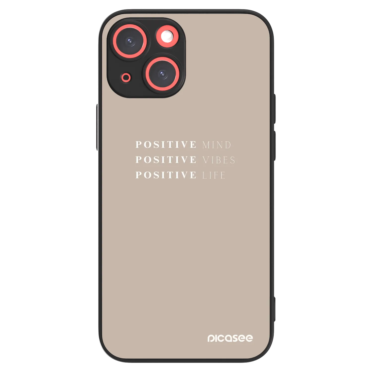 Picasee ULTIMATE CASE MagSafe für Apple iPhone 13 mini - Positive Vibes