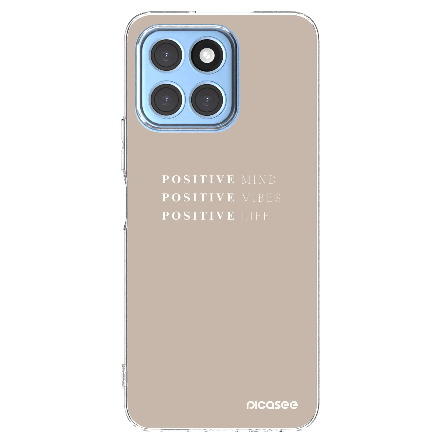 Picasee Honor X6 Hülle - Transparentes Silikon - Positive Vibes