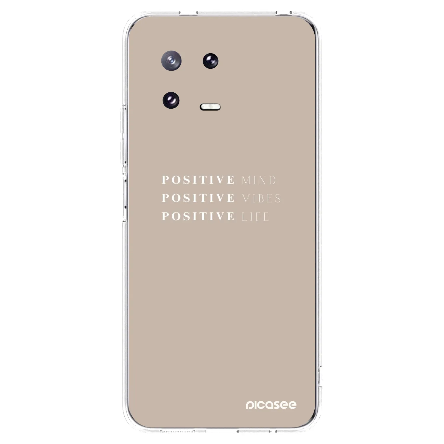 Picasee Xiaomi 13 Pro Hülle - Transparentes Silikon - Positive Vibes