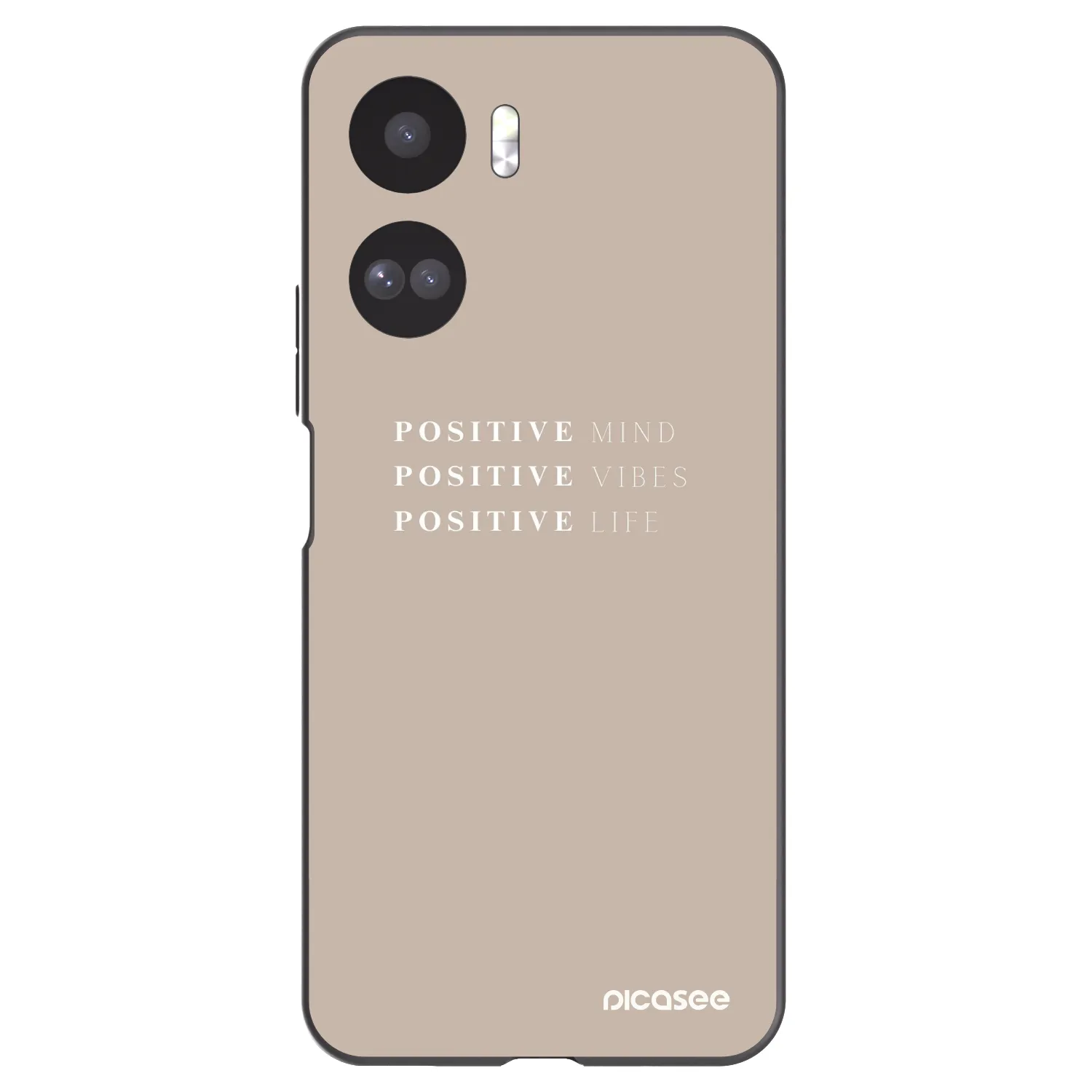 Picasee Honor 90 Lite 5G Hülle - Schwarzes Silikon - Positive Vibes
