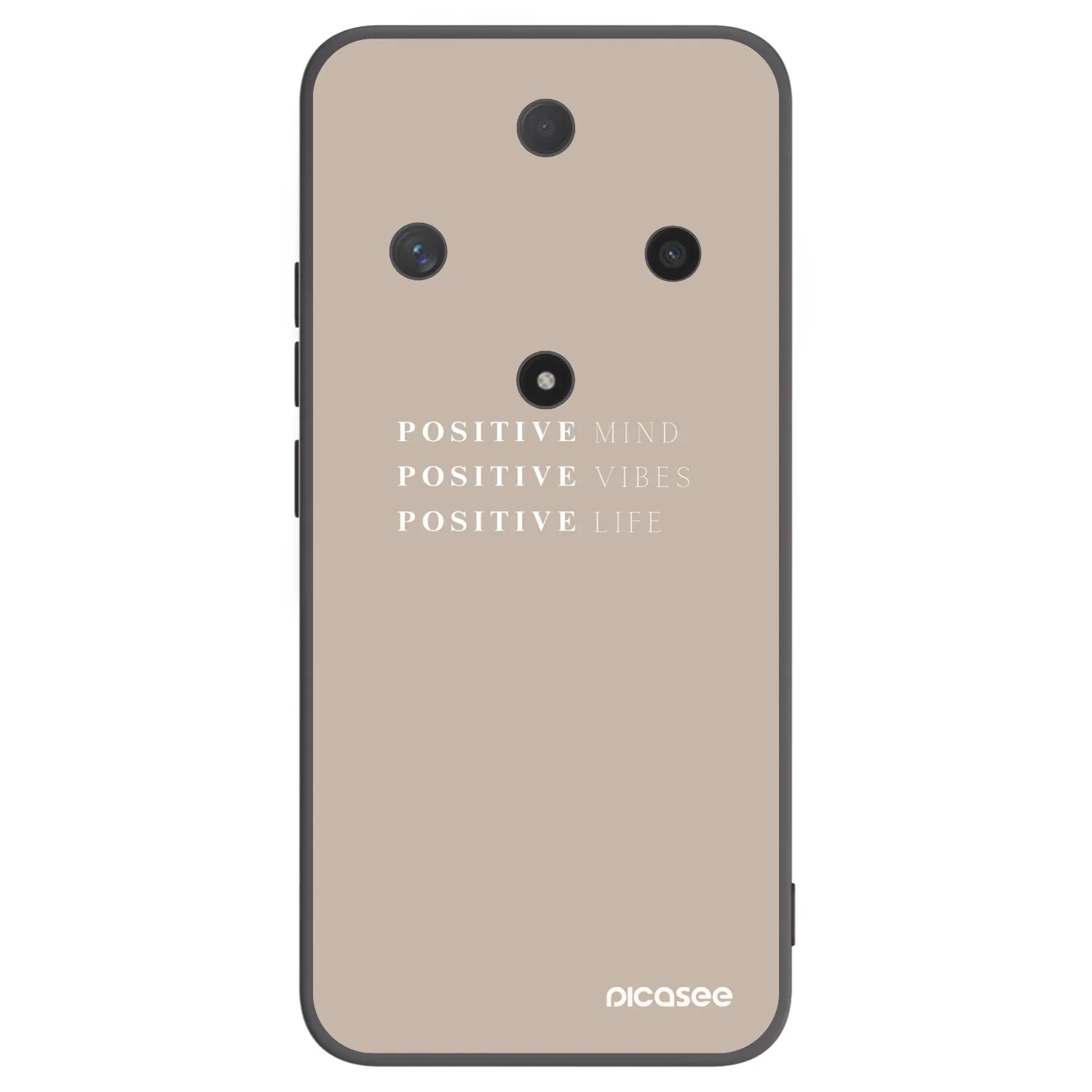Picasee Honor Magic6 Lite 5G Hülle - Schwarzes Silikon - Positive Vibes